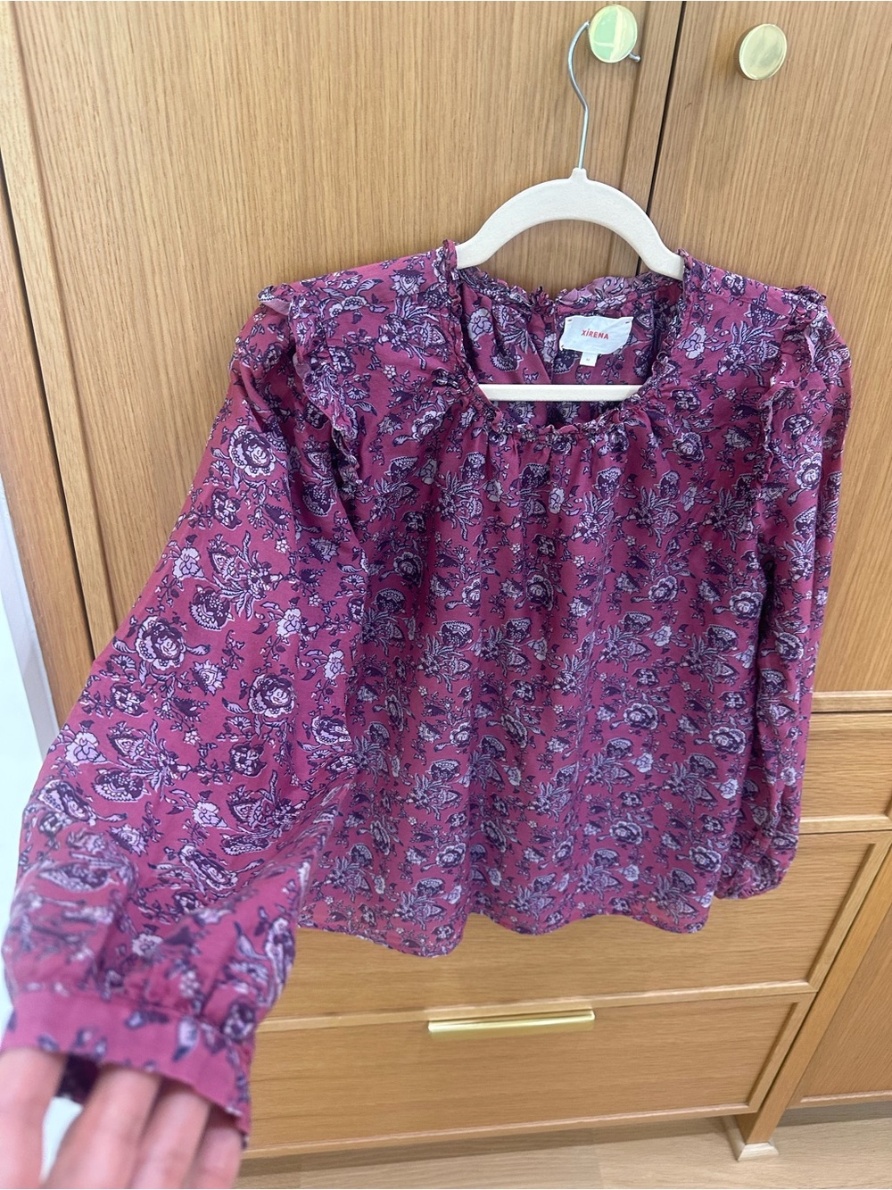 XiRENA Lanie Long-Sleeve Blouse, Size M - Picture 8 of 16